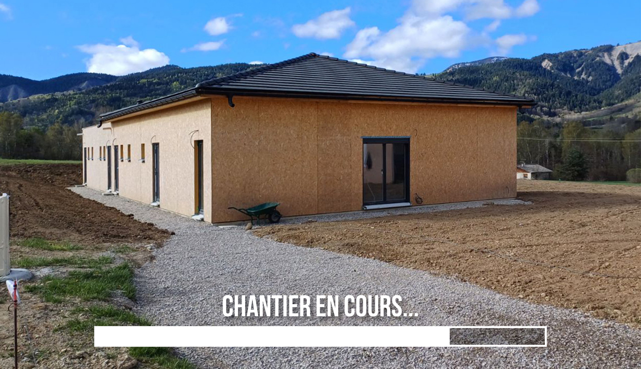 chantier d'une maison booa